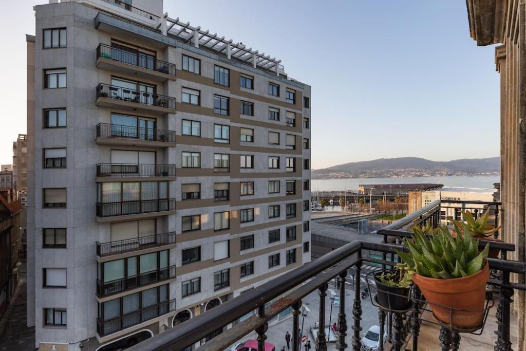 شقة Bonito Piso Con Vistas, Centrico, Acogedor فيجو المظهر الخارجي الصورة