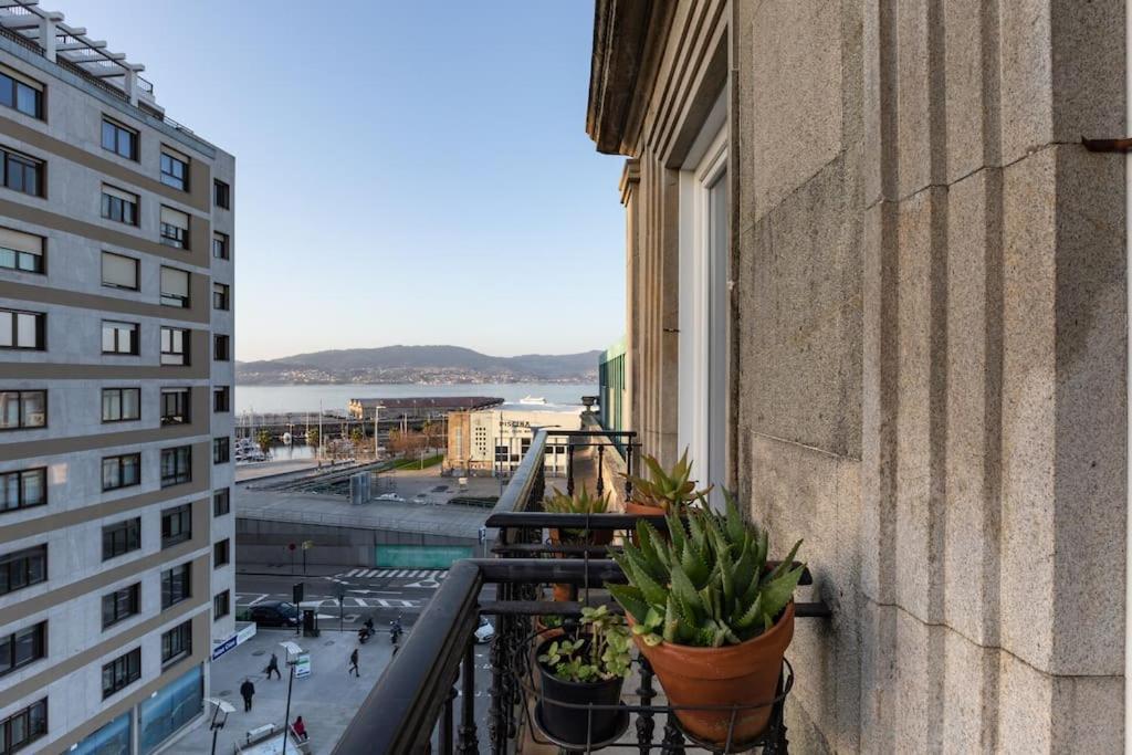 شقة Bonito Piso Con Vistas, Centrico, Acogedor فيجو المظهر الخارجي الصورة